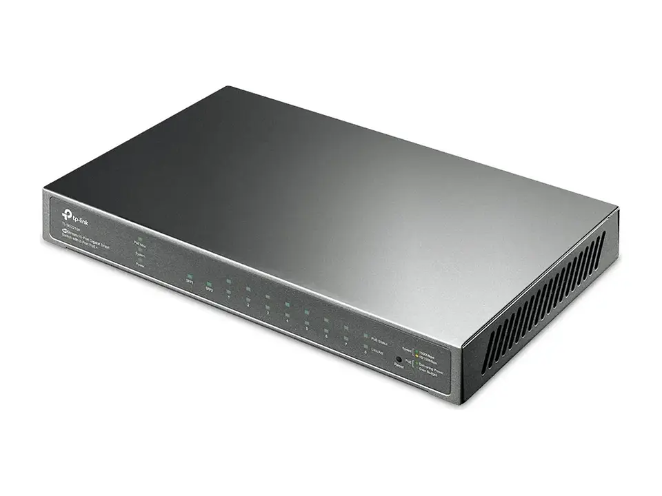 TP-Link Omada SG2210P - Omada Switch Smart 10 puertos Gigabit, 8×PoE+ + 2×SFP 3
