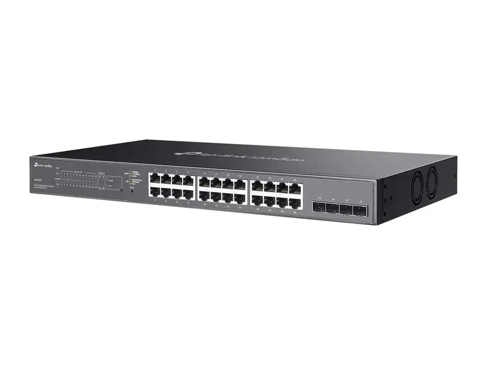 TP-Link Omada SG2428P - Switch administrable Omada L2+, 24 Gb PoE+ (250W), 4 SFP 1G 3