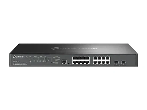 TP-Link Omada SG3218XP-M2 - Switch administrable Omada L2+, 16×2.5G (8 PoE+ 240W), 2 SFP+ 10G