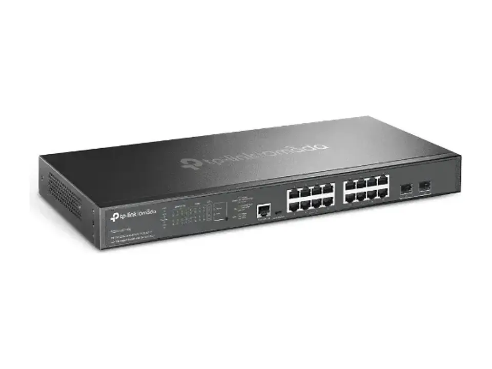 TP-Link Omada SG3218XP-M2 - Switch administrable Omada L2+, 16×2.5G (8 PoE+ 240W), 2 SFP+ 10G 2