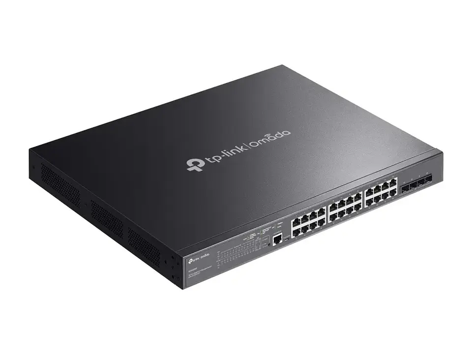 TP-Link Omada SG3428MP - Switch administrable Omada L2+, 24 Gb PoE+ (384W), 4 SFP 1G 4