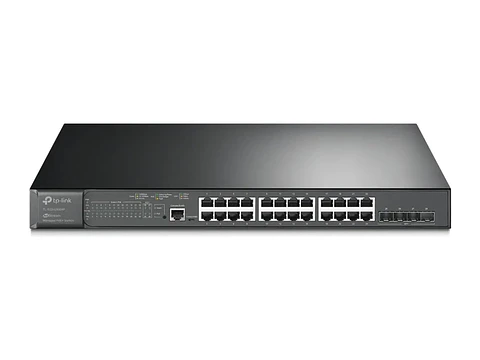 TP-Link Omada SG3428XMP - Switch administrable Omada L2+, 24 Gb PoE+ (384W), 4 SFP+ 10G