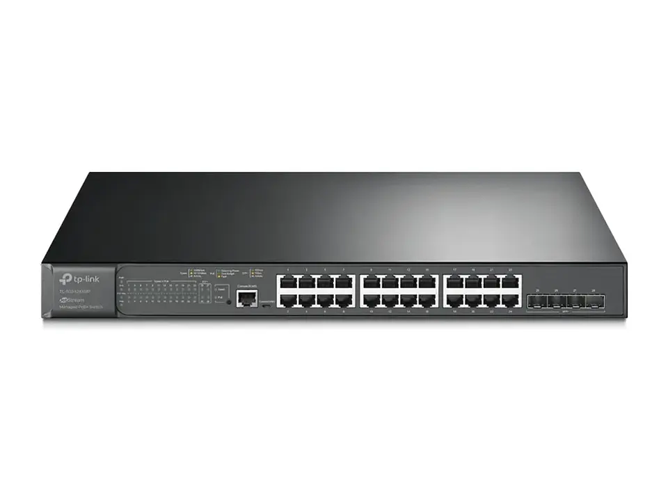 TP-Link Omada SG3428XMP - Switch administrable Omada L2+, 24 Gb PoE+ (384W), 4 SFP+ 10G 1