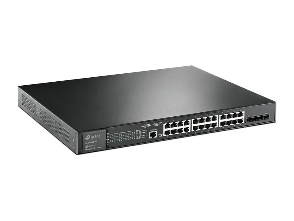 TP-Link Omada SG3428XMP - Switch administrable Omada L2+, 24 Gb PoE+ (384W), 4 SFP+ 10G 2