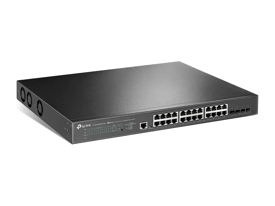 TP-Link Omada SG3428XPP-M2 - Switch administrable Omada L2+, 24×2.5G (8 PoE++/16 PoE+, 500W), 4 SFP+ 10G 2