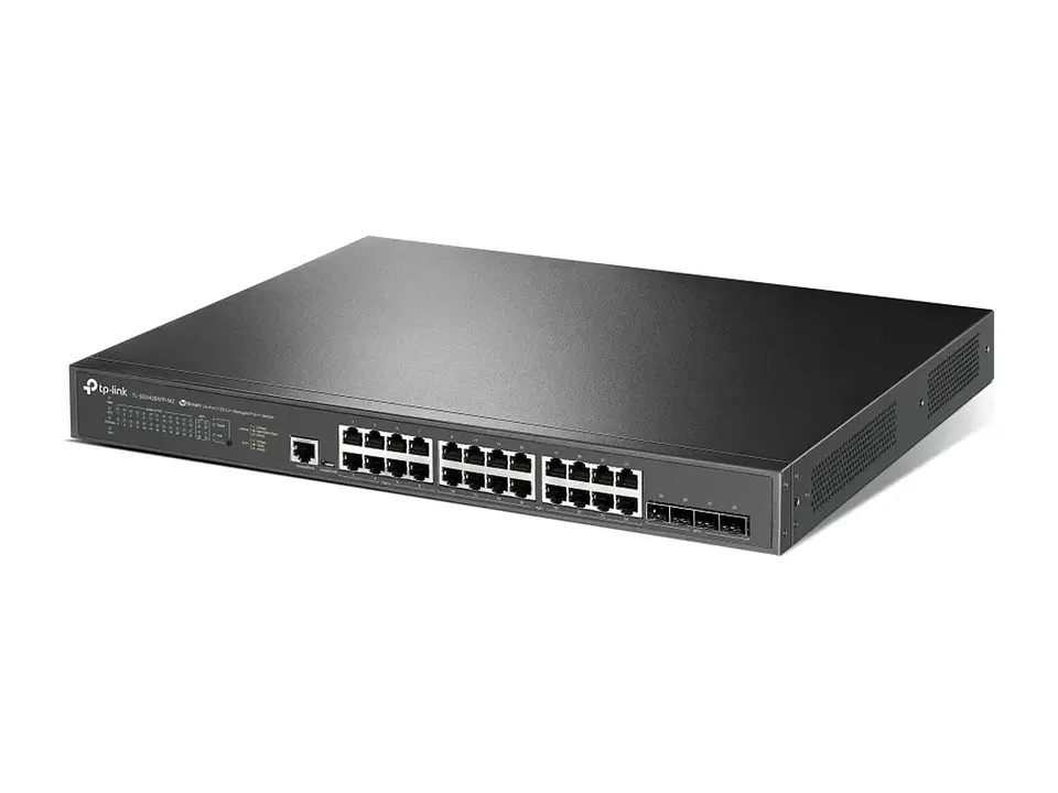 TP-Link Omada SG3428XPP-M2 - Switch administrable Omada L2+, 24×2.5G (8 PoE++/16 PoE+, 500W), 4 SFP+ 10G 3