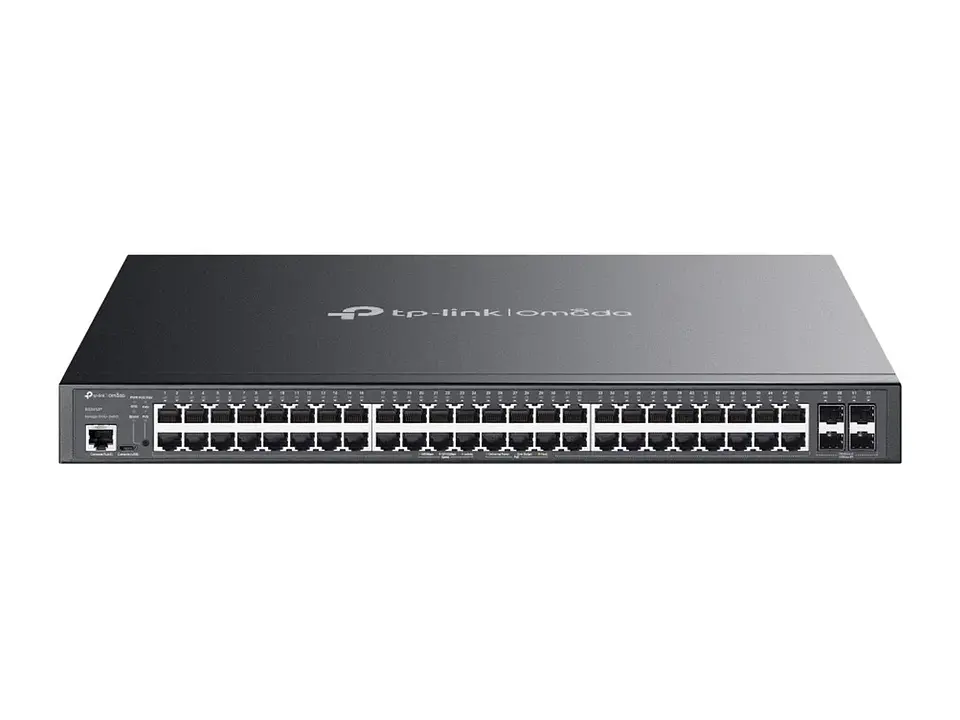 TP-Link Omada SG3452P - Switch administrable Omada L2+, 48 Gb PoE+ (384W), 4 SFP 1G 1