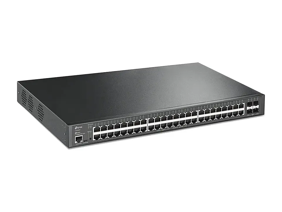 TP-Link Omada SG3452XP - Switch administrable Omada L2+, 48 Gb PoE+ (500W), 4 SFP+ 10G 1