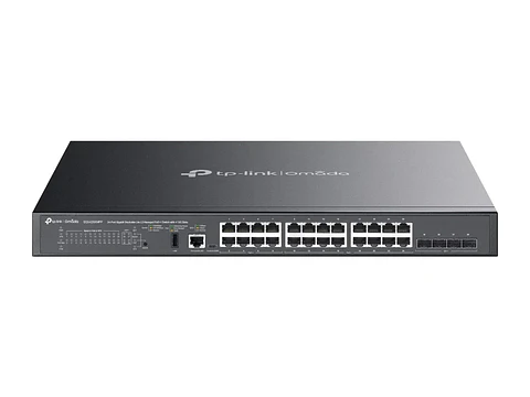 TP-Link Omada SG5428XMPP - Switch administrable Omada L3, 24 Gb PoE++/PoE+ (500W), 4 SFP+ 10G