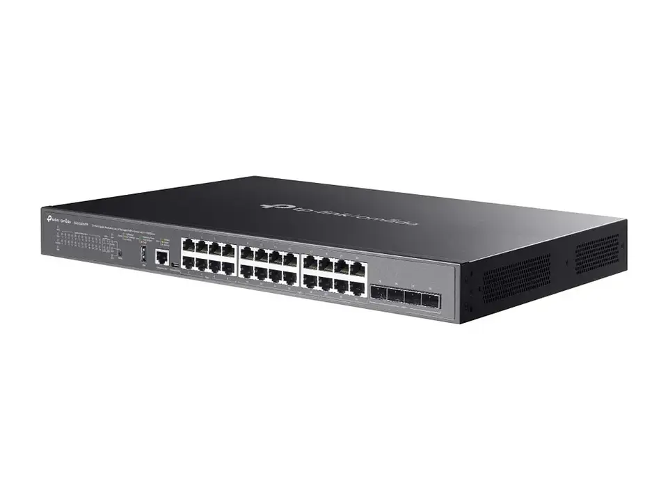 TP-Link Omada SG5428XMPP - Switch administrable Omada L3, 24 Gb PoE++/PoE+ (500W), 4 SFP+ 10G 3