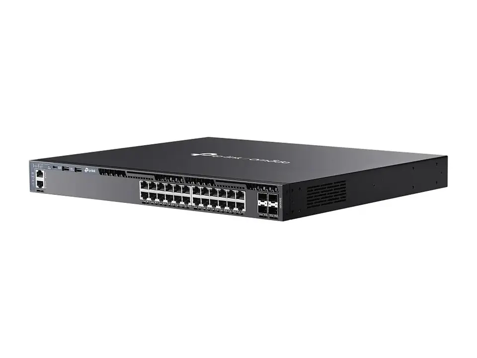 TP-Link Omada SG6428X - Switch administrable Omada L3, 24 Gb, 4 SFP+ 10G 3