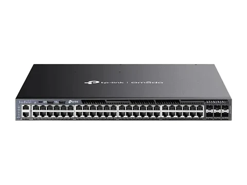 TP-Link Omada SG6654XHP - Switch administrable Omada L3, 48 Gb PoE+ (1440W), 6 SFP+ 10G
