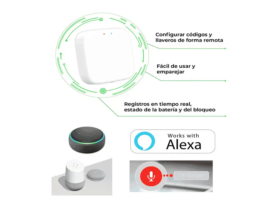 ZKTeco SLG200 - Controlador de Zigbee para Cerradura ML300 4