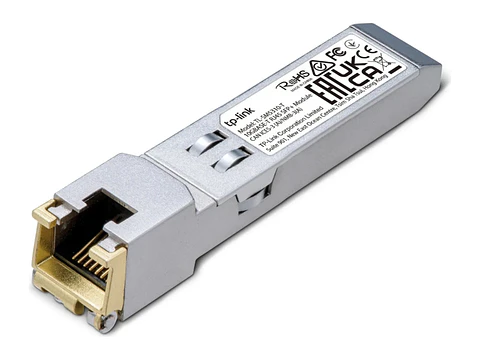 TP-Link Omada SM5310-T - Modulo SFP+, 10Gbps, puerto RJ45, distancia 30m Cat6a