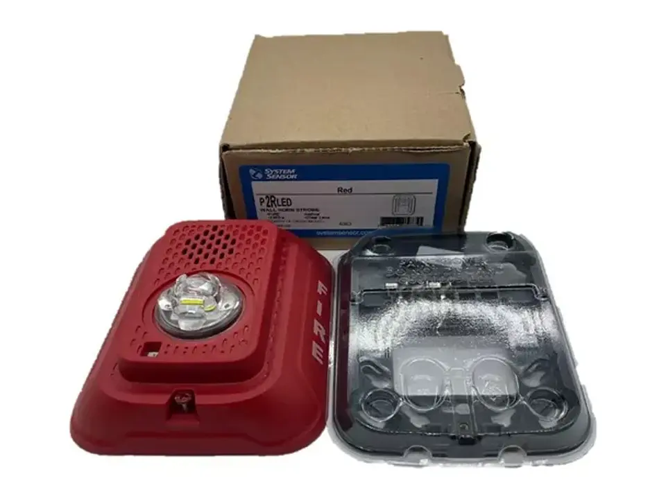 System Sensor SS-P2RLED-SP - Sirena LED Estroboscopica 2 Hilos 12 a 24 V 3