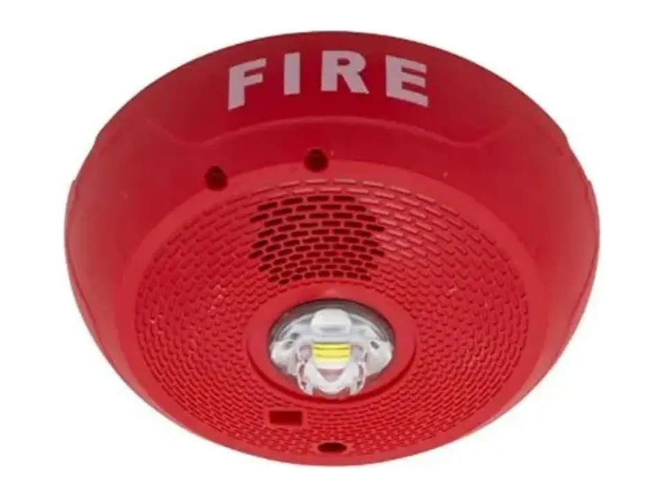 System Sensor SS-PC2RLED - Sirena LED Estroboscopica de Techo Candelas Seleccionables 1
