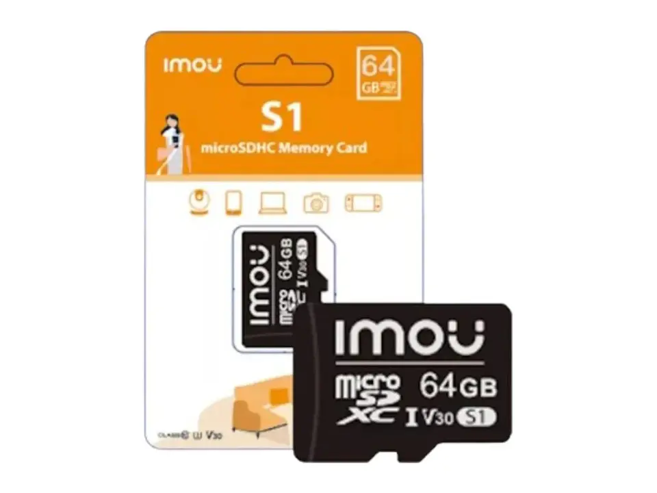 Imou ST2-64-S1 - Memoria Micro SD S1 - 64 GB - Lectura 85 Mb/s - Escritura 40 Mb/s 2
