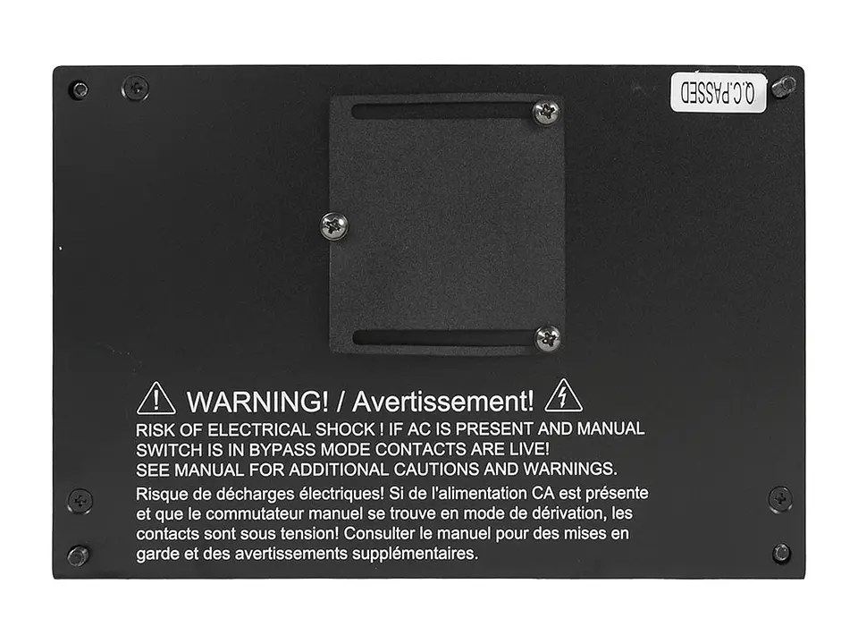 Tripp Lite SUPDMB710HW - PDU de Bypass desmontable con instalación eléctrica permanente 2