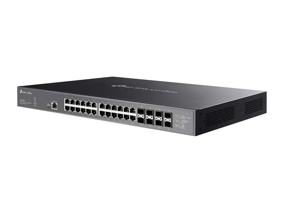 TP-Link Omada SX3832MPP - Switch gestionable L2+ con 32 puertos 10G SFP+, 24 SFP+ PoE++, presupuesto 720W 3