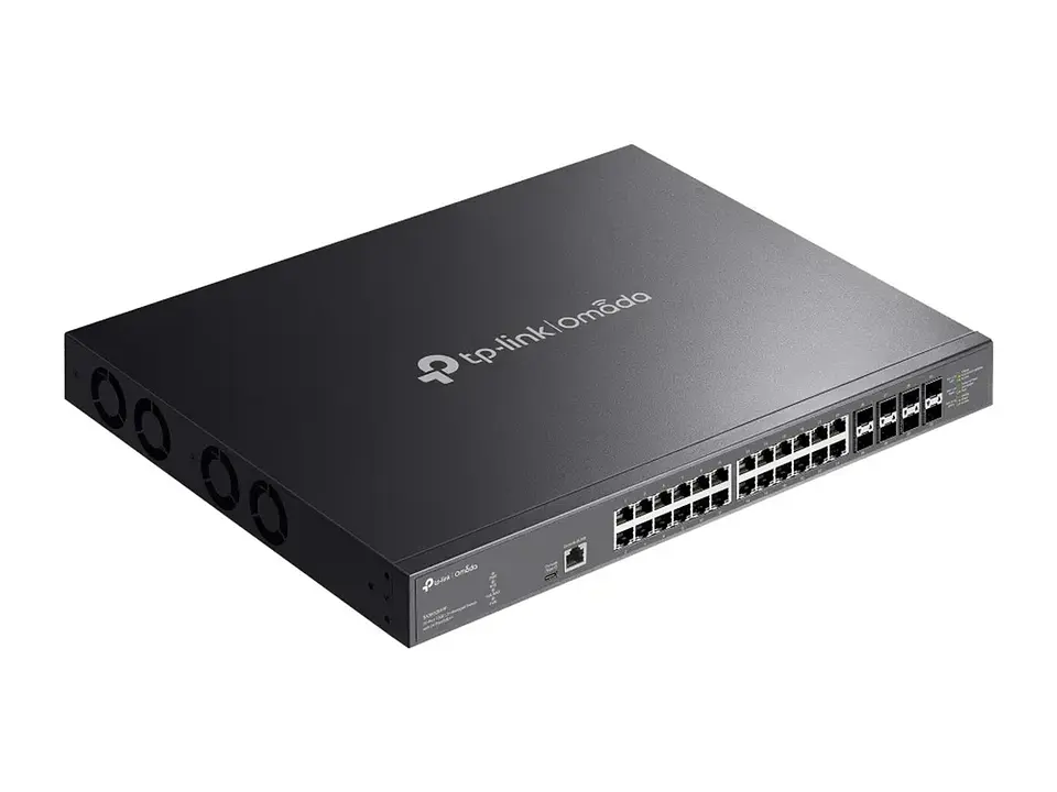 TP-Link Omada SX3832MPP - Switch gestionable L2+ con 32 puertos 10G SFP+, 24 SFP+ PoE++, presupuesto 720W 4