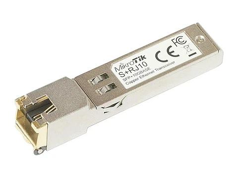 Módulo de Cobre RJ45 SFP+ 10 Mbps, 100 Mbps, 1 Gbps, 2,5 Gbps, 5 Gbps, 10 Gbps