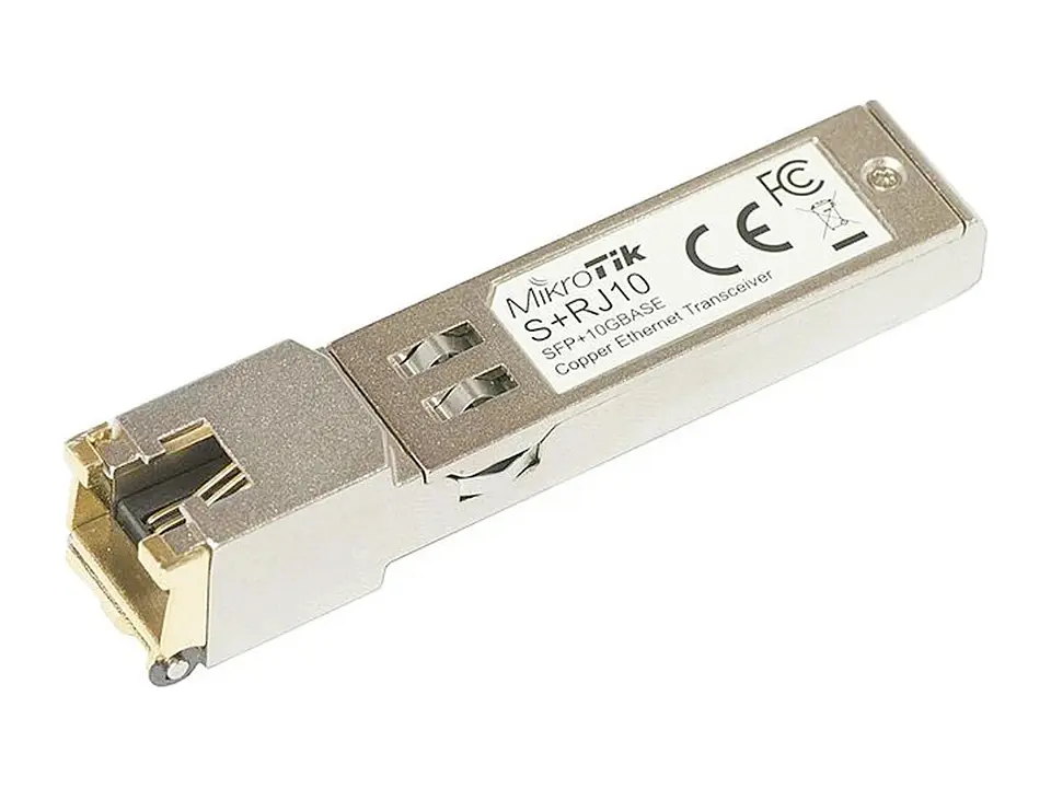 Módulo de Cobre RJ45 SFP+ 10 Mbps, 100 Mbps, 1 Gbps, 2,5 Gbps, 5 Gbps, 10 Gbps 1
