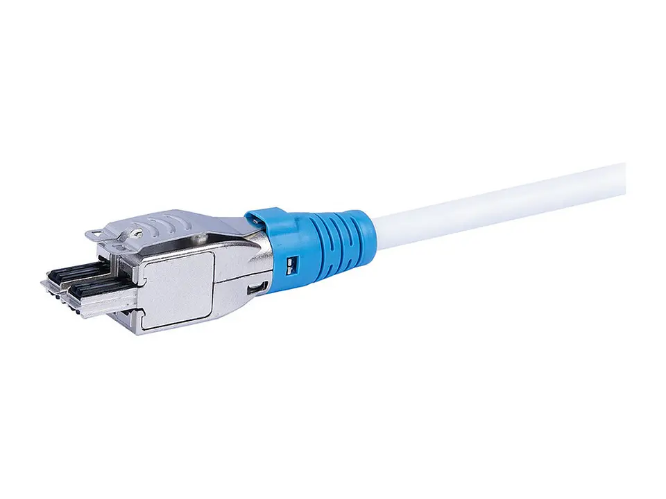 Siemon T4A-S01M-B06L - Patch Cord TERA/RJ45 4 Pares Lszh 1M Azul 3