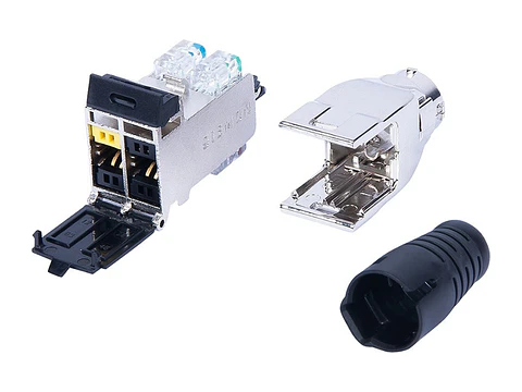 Siemon T7F-01-1 - Jack CAT7A Blindado