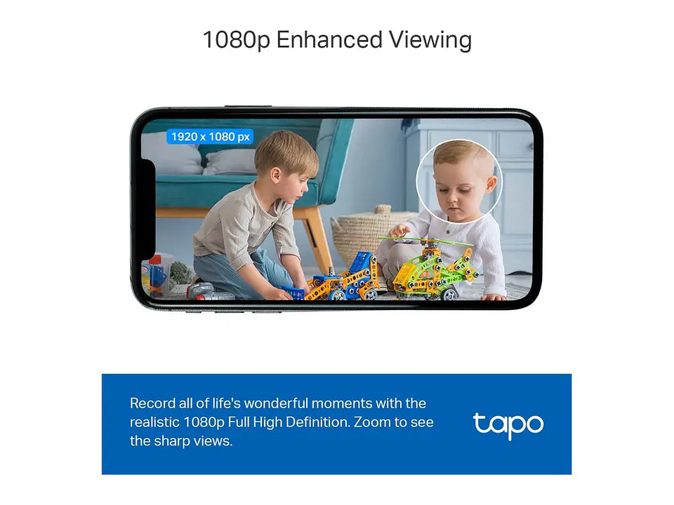camara Tapo interior wifi 2MP 1920x1080 Full HD 2