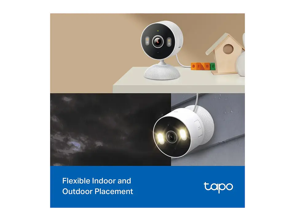 camara Tapo interior y exterior wifi 3MP 2304x1296 2K 4