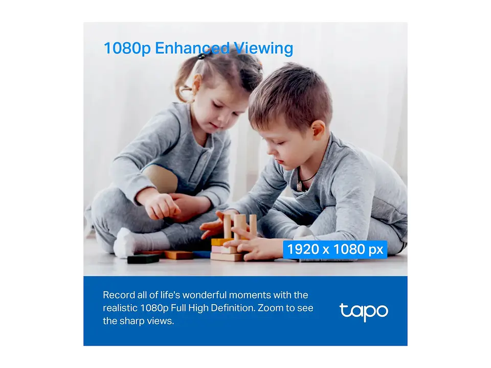camara Tapo interior wifi 2MP 1920x1080 Full HD 3