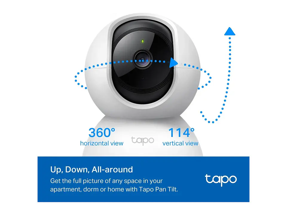 camara Tapo interior wifi 2MP 1920x1080 Full HD 4