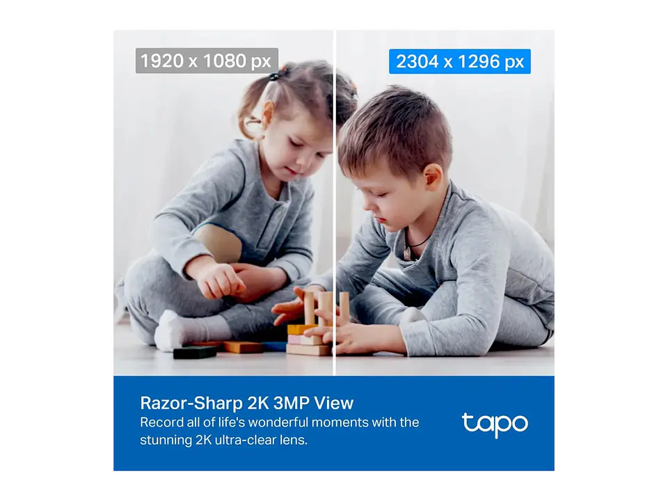 camara Tapo interior wifi 3MP 2304x1296 2K 3