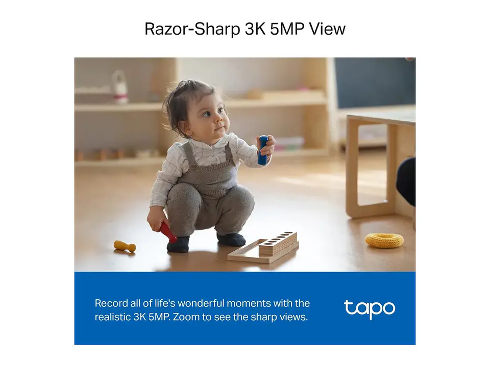 camara Tapo interior wifi 5MP 2880x1620 3K 4