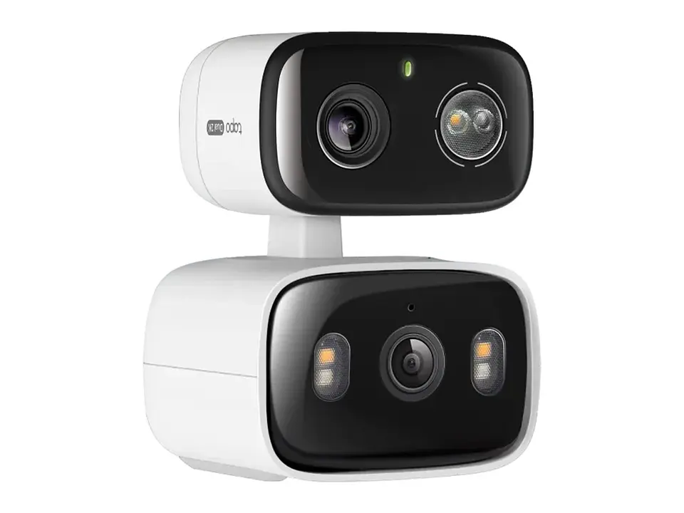 camara Tapo interior y exterior wifi DOBLE LENTE 3MP 2304x1296 2K 3