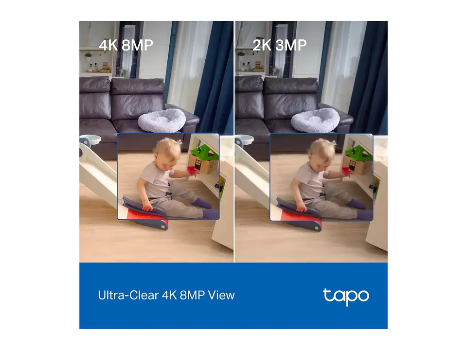 camara Tapo interior wifi 8MP 3840x2160 4K 4