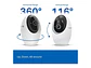 TAPO Cámara WiFi interior PT 4K 8MP, 2.4/5GHz, 360°, IA detección facial/personas/mascotas - Miniatura 3