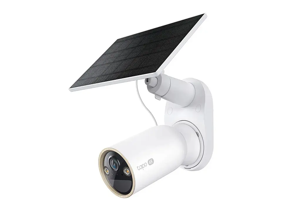 camara Tapo exterior wifi dual band 8MP 3840x2160 4K + PANEL SOLAR 2