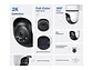 camara Tapo exterior wifi 3MP 2304x1296 2K - Miniatura 3