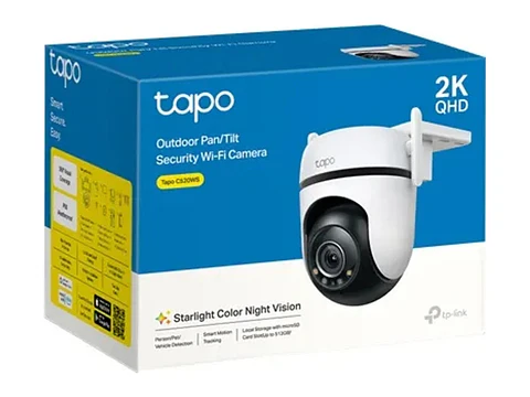 camara Tapo exterior wifi y ethernet 4MP 2560x1440 2K QHD