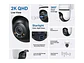 camara Tapo exterior wifi y ethernet 4MP 2560x1440 2K QHD - Miniatura 3
