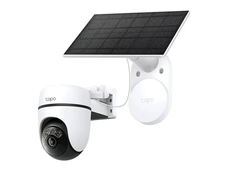 camara Tapo exterior wifi 3MP 2304x1296 2K + PANEL SOLAR 3