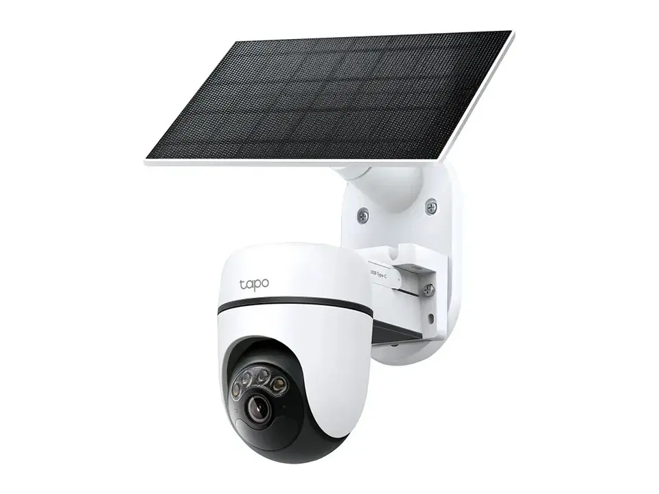 camara Tapo exterior wifi 5MP 2880x1620 3K + PANEL SOLAR 1