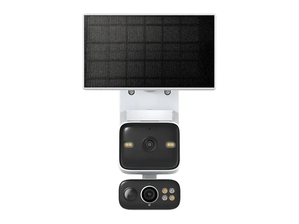 camara Tapo exterior wifi DOBLE LENTE 3MP 2304x1296 2K + PANEL SOLAR 3