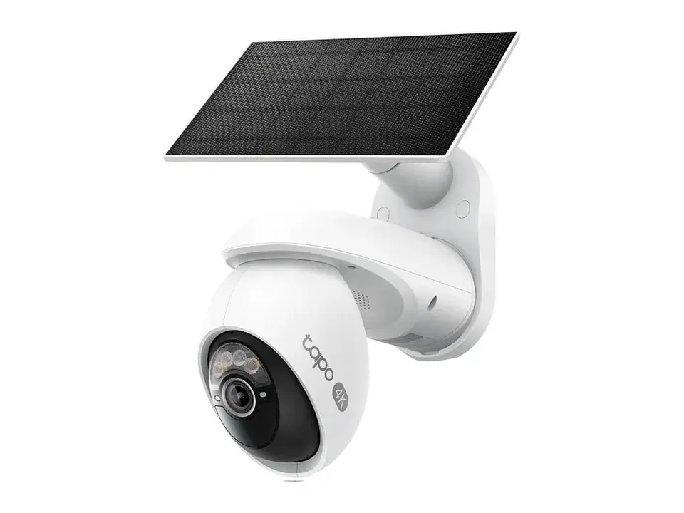 camara Tapo exterior wifi dual band 8MP 3840x2160 4K + PANEL SOLAR 2