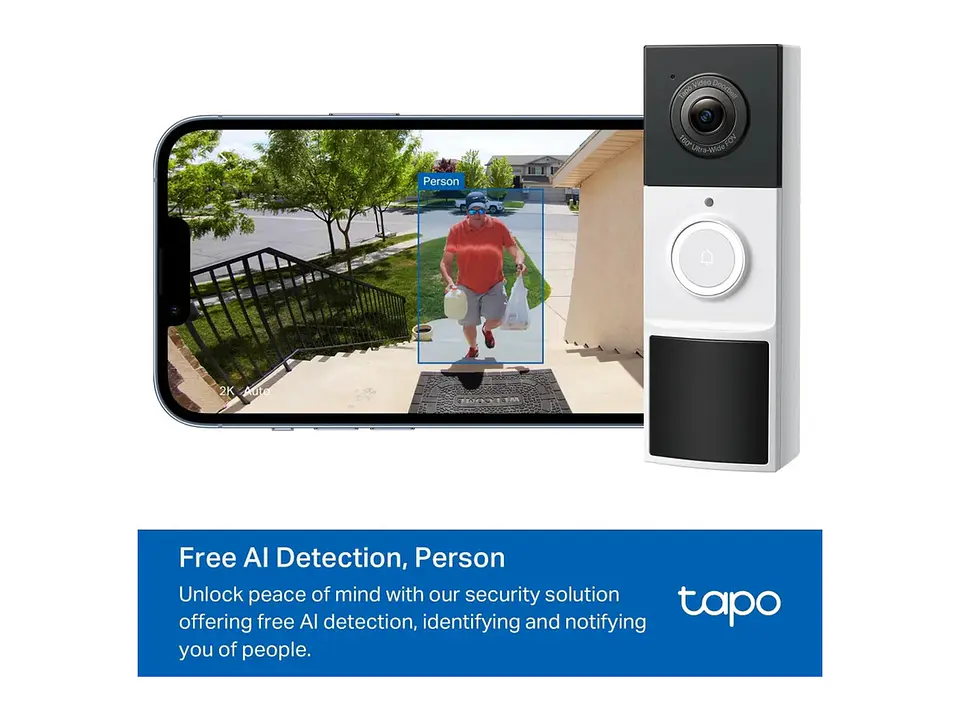 timbre con camara exterior wifi 3MP 2304x1296 2K 4