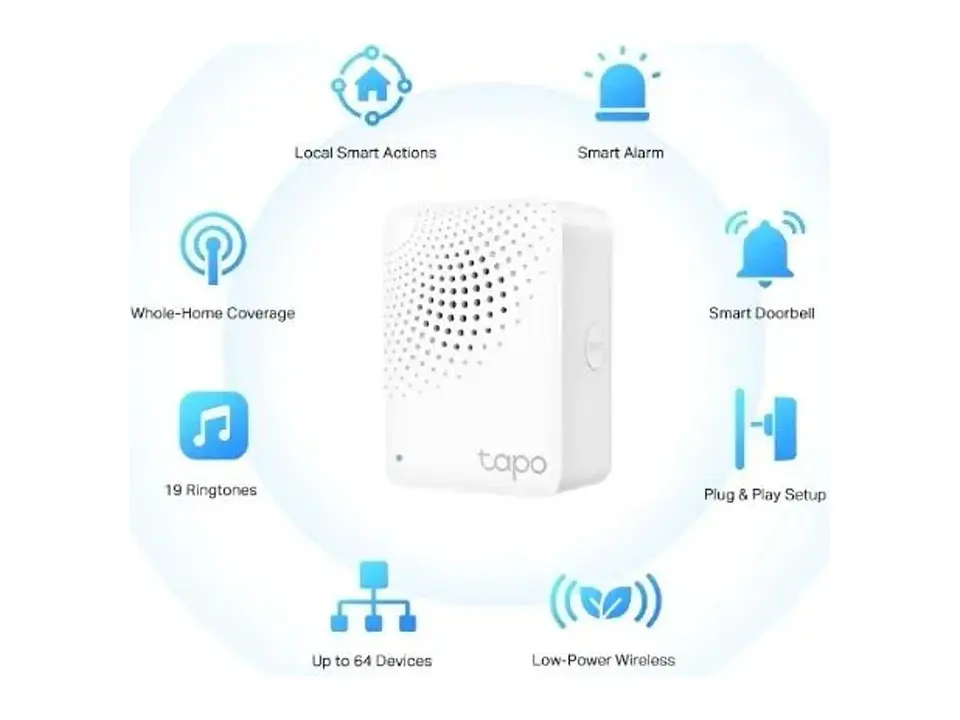 hub smart home wifi con timbre integrado 2