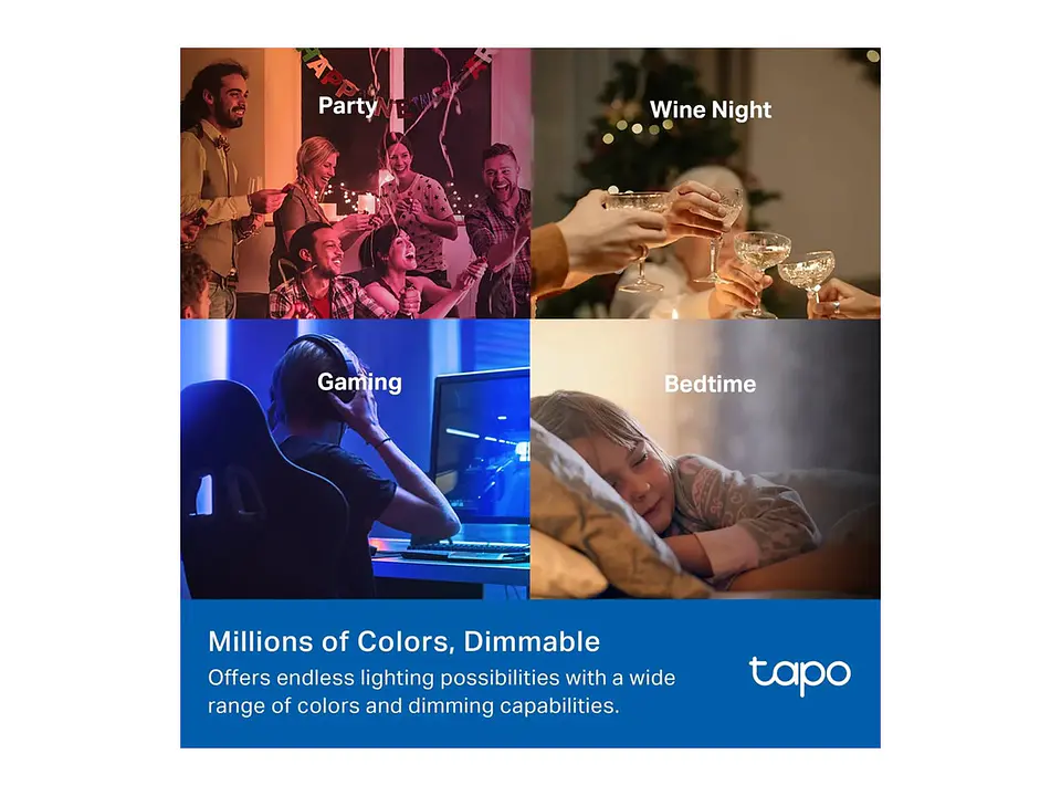 foco inteligente wifi multicolor E14 3