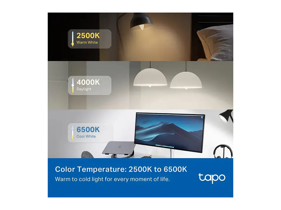 foco inteligente wifi multicolor E14 4