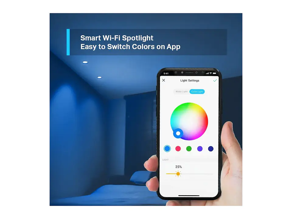 foco inteligente wifi GU10 multicolor para interior 4